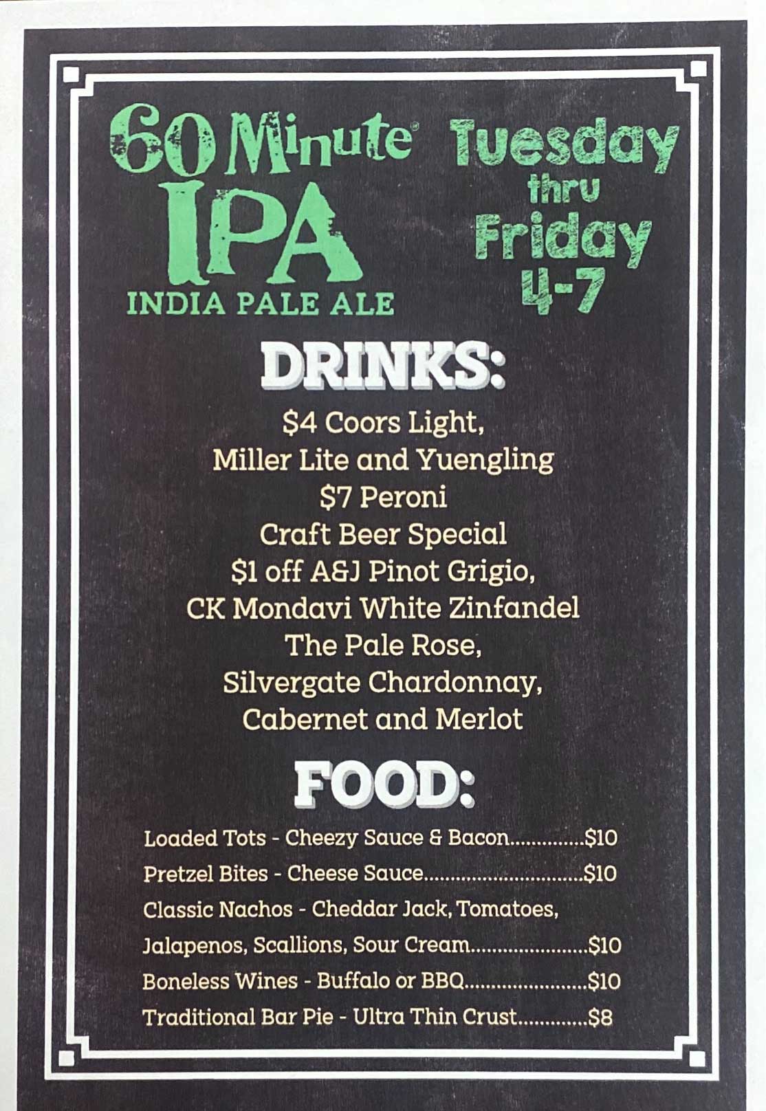 Happy Hour in Cranford