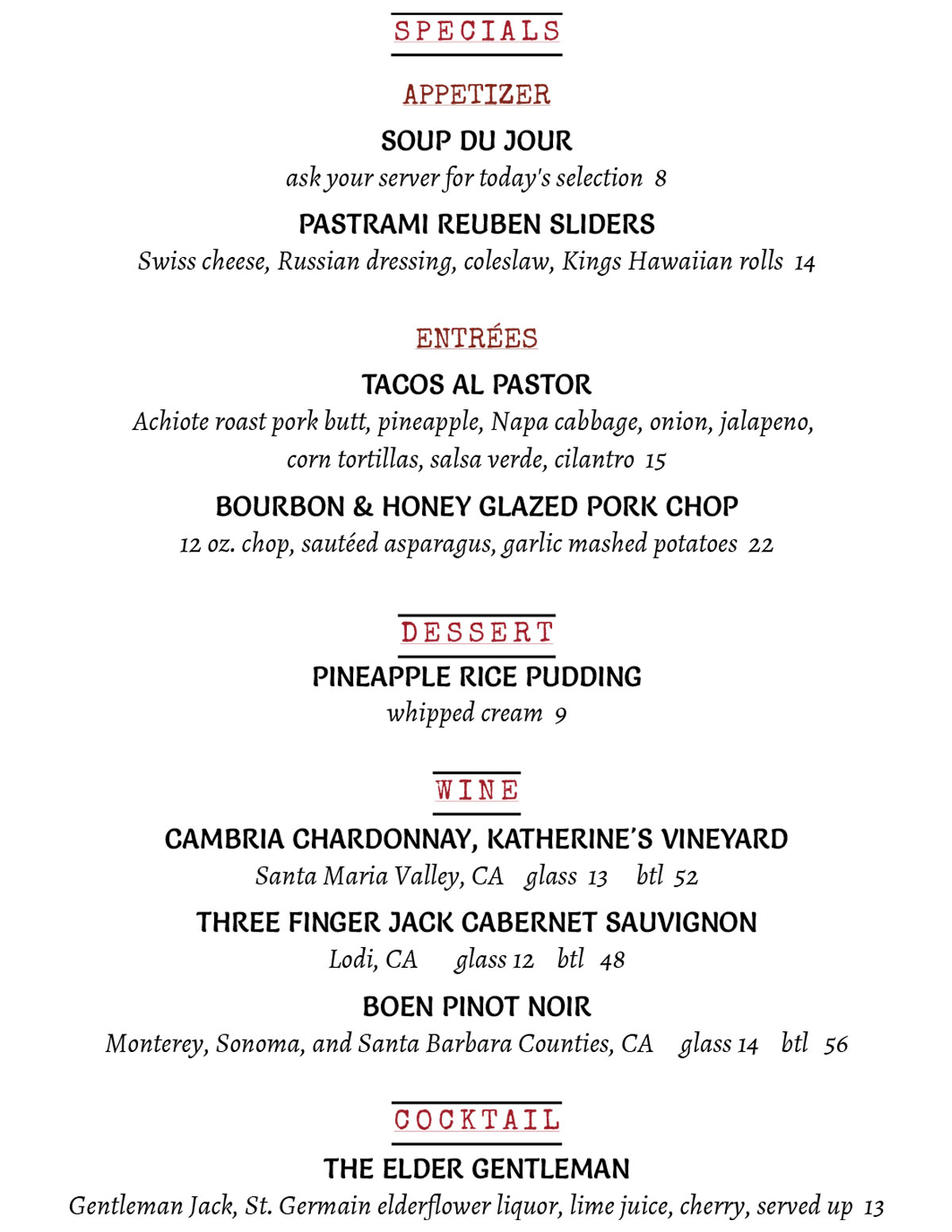Dining Specials near me in Cranford, NJ